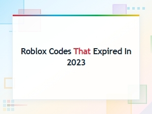 Expired Roblox Codes 2023 – Full List of All Codes That Expired Last Year